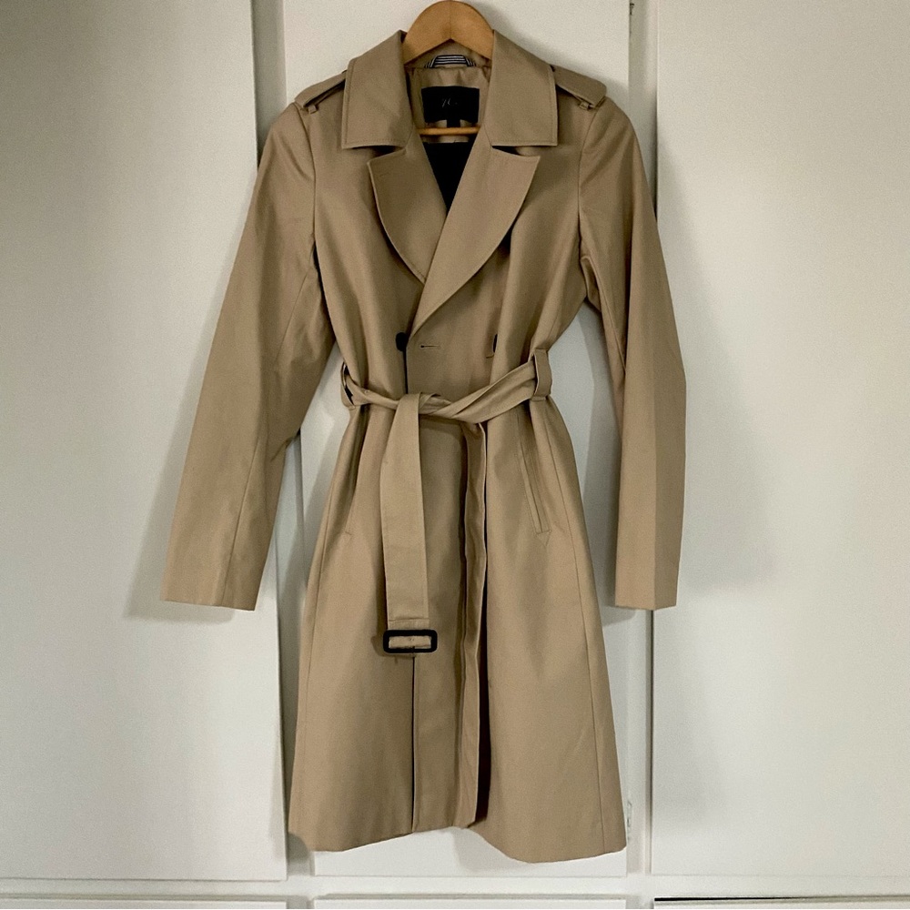 NWT J Crew Womens Trench - Sz 2